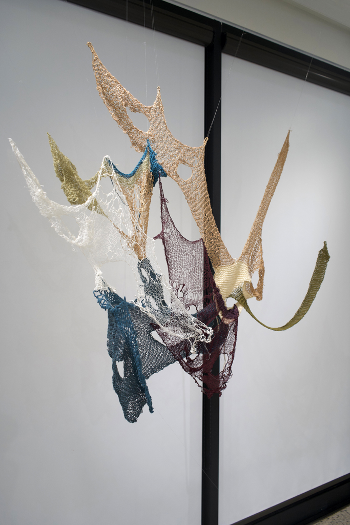 Artwork by Gopika Nath, Amorphous, World of Threads Festival 2023-24.