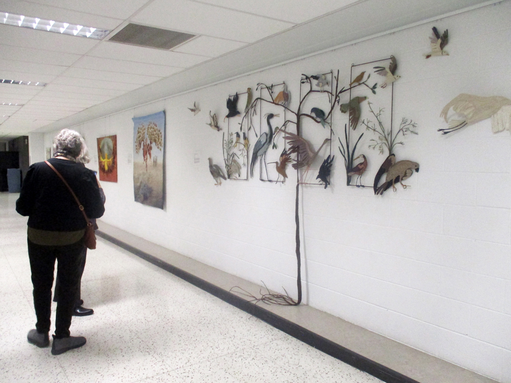 Visitors to the World of Threads Festival 2023-24.