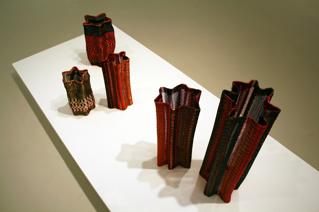 Artwork by Frances Solar, Cosmic Geometry exhibition, World of Threads Festival 