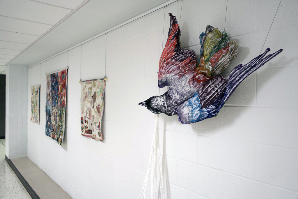 Installation View, Wings, World of Threads Festival, 2023-24.
