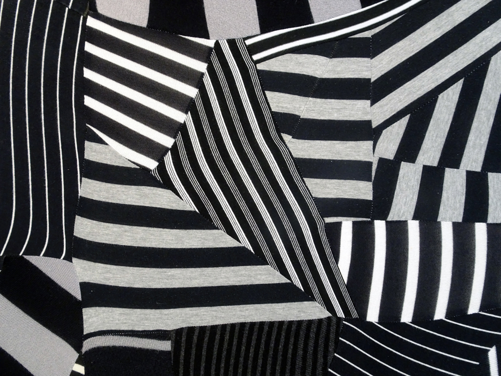 Tectonia 30, detail, Lindy Fyfe, Cosmic Geometry exhibition, World of Threads Festival 