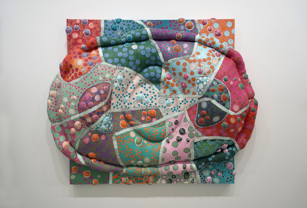 Gretchen Jankowski, California Dreaming, Amorphous exhibition, World of Threads Festival 2023-24.