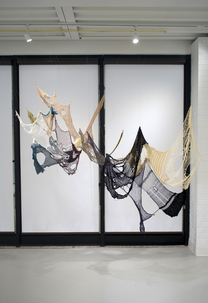 Artwork by Gopika Nath, Amorphous, World of Threads Festival 2023-24.