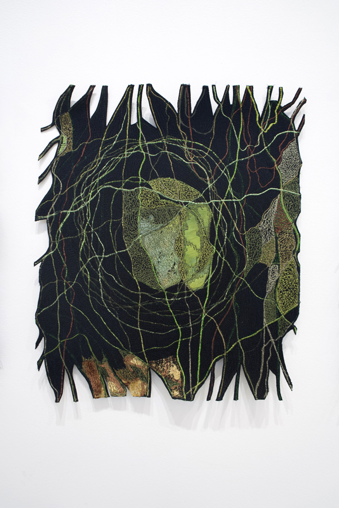 Woven Fortress series, Kate Sellar, Amorphous, World of Threads Festival 2023-24.