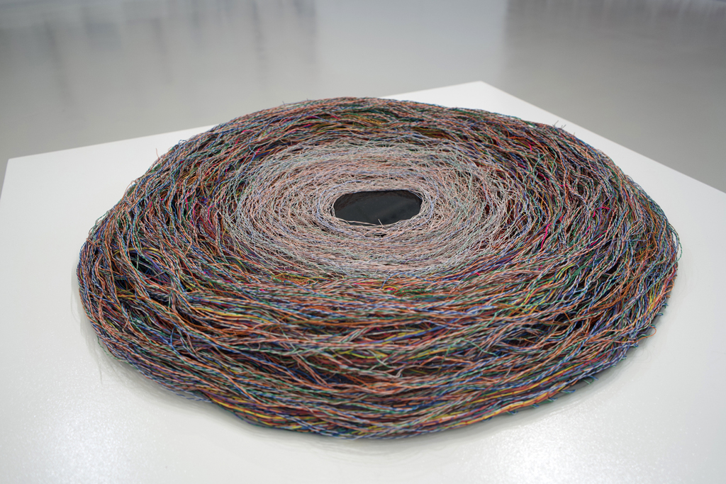 Elaine Whittaker, Between Us, Amorphous exhibition, World of Threads Festival 2023-24.
