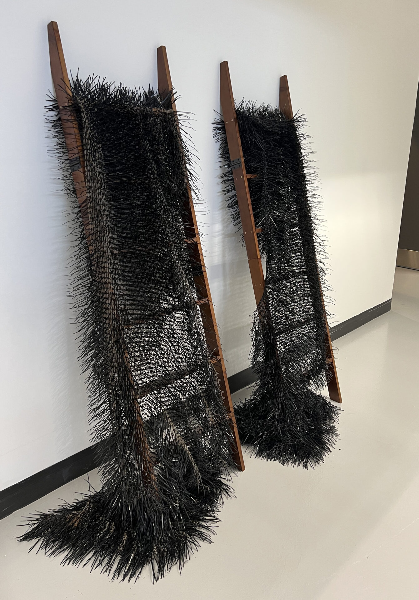 Blackity Black Blanket,  Theda Sandiford, World of Threads Festival 2023-24.