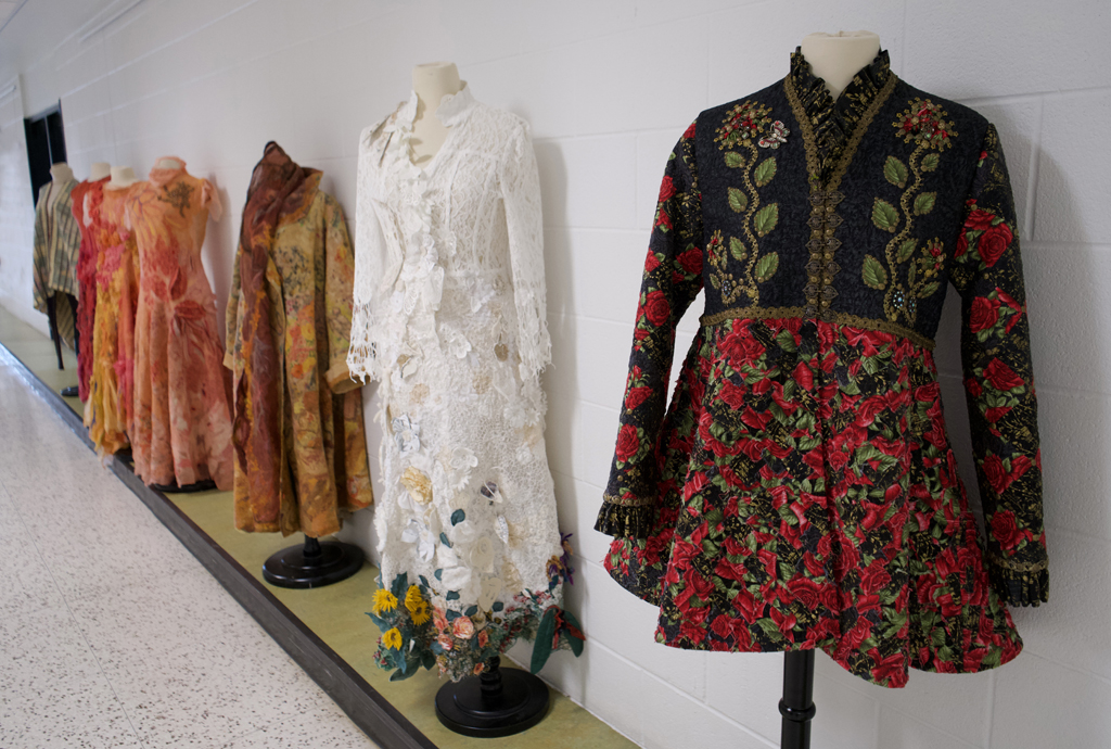 Installation view, Cat Walk III, World of Threads Festival 2023-24.