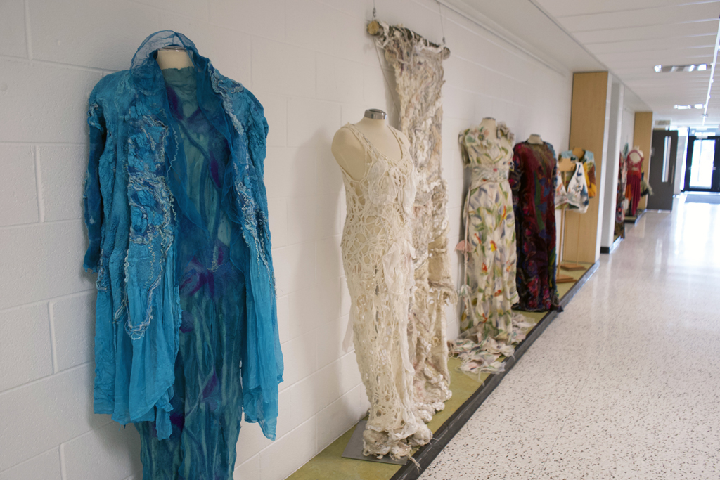 Installation view, Cat Walk III, World of Threads Festival 2023-24.