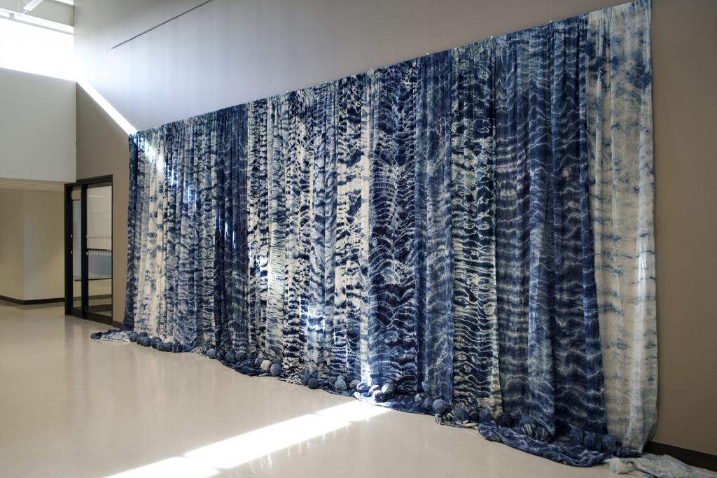 Pacific Ocean, Bonnie J. Smith, World of Threads Festival 2023-24.