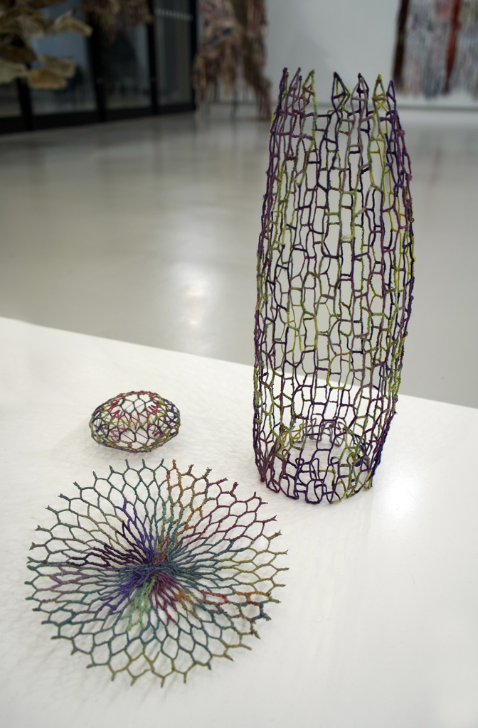 Artwork by G Annie Whitty, Amorphous, World of Threads Festival 2023-24.