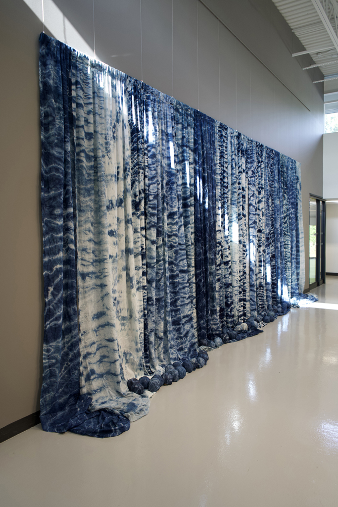 Bonnie J Smith, Pacific Ocean, Installations, World of Threads Festival 2023-24.