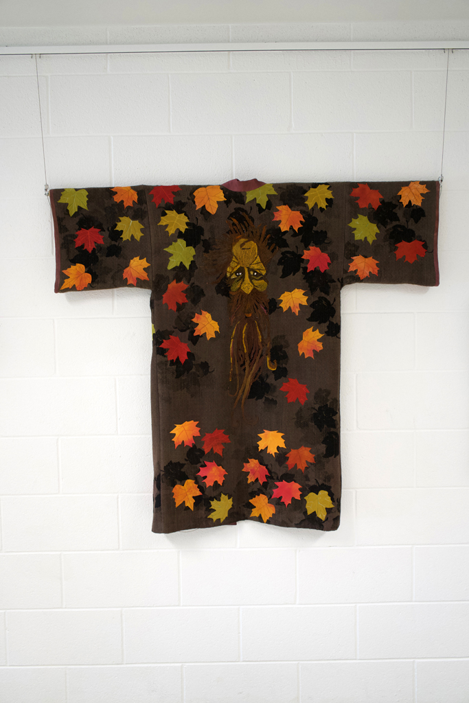 Maple Woodspirit, Pat Burns-Wendland, Cat Walk III, World of Threads Festival 2023-24.