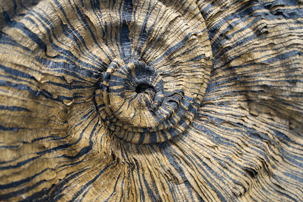 Onepointsixoneight, detail, Karin Gubitz, Amorphous, World of Threads Festival 2023-24.