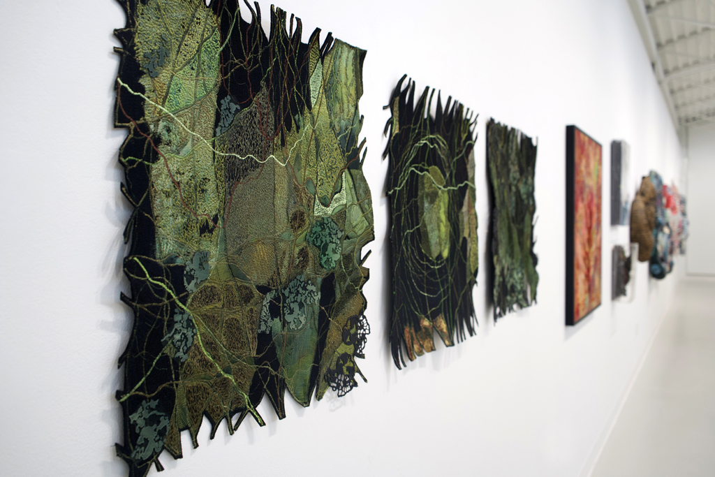 Installation view: Amorphous, World of Threads Festival 2023-24.