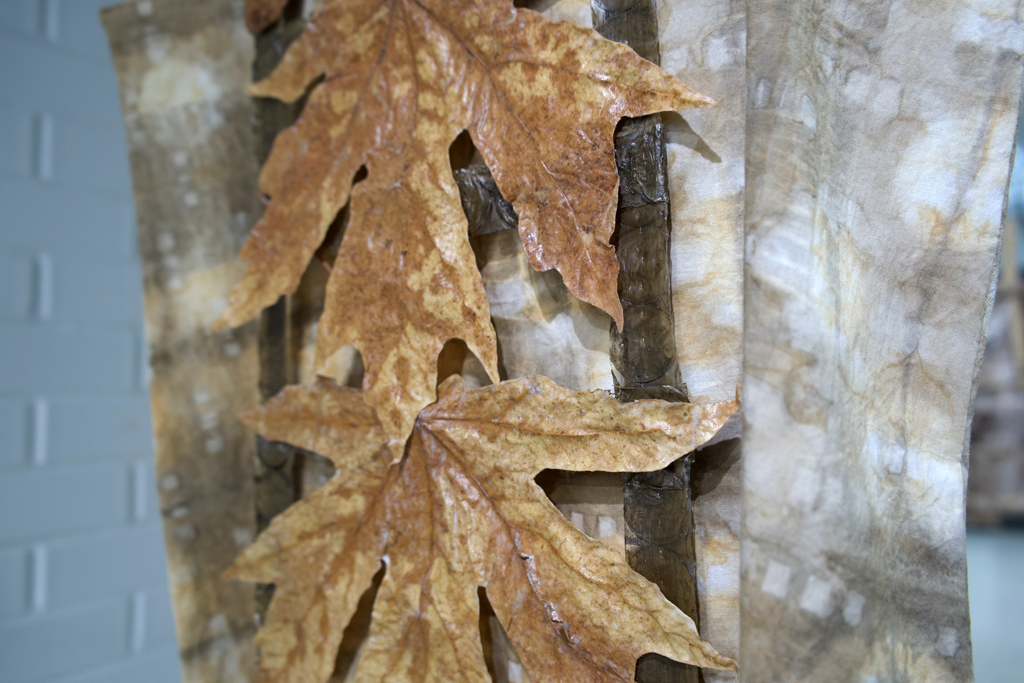 What Once Was, detail, Joanna Rogers, World of Threads Festival 2023-24.