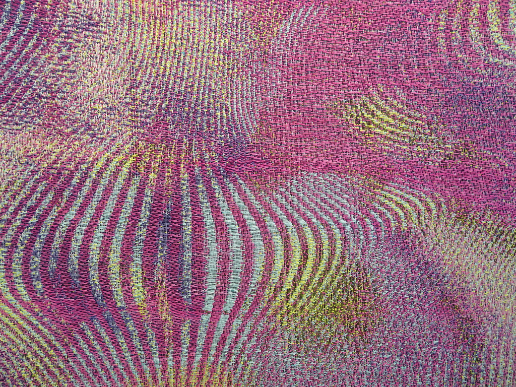 Poplolli, detail, Heather Macali, Cosmic Geometry exhibition, World of Threads Festival 