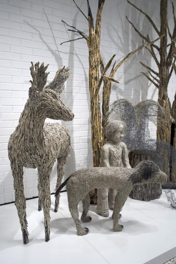 Cycles of Life, detail, Barbara Cook, World of Threads Festival 2023-24.