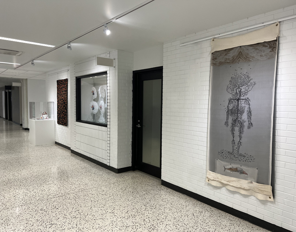 Installation View, Forever Covid, World of Threads Festival 2023-24.