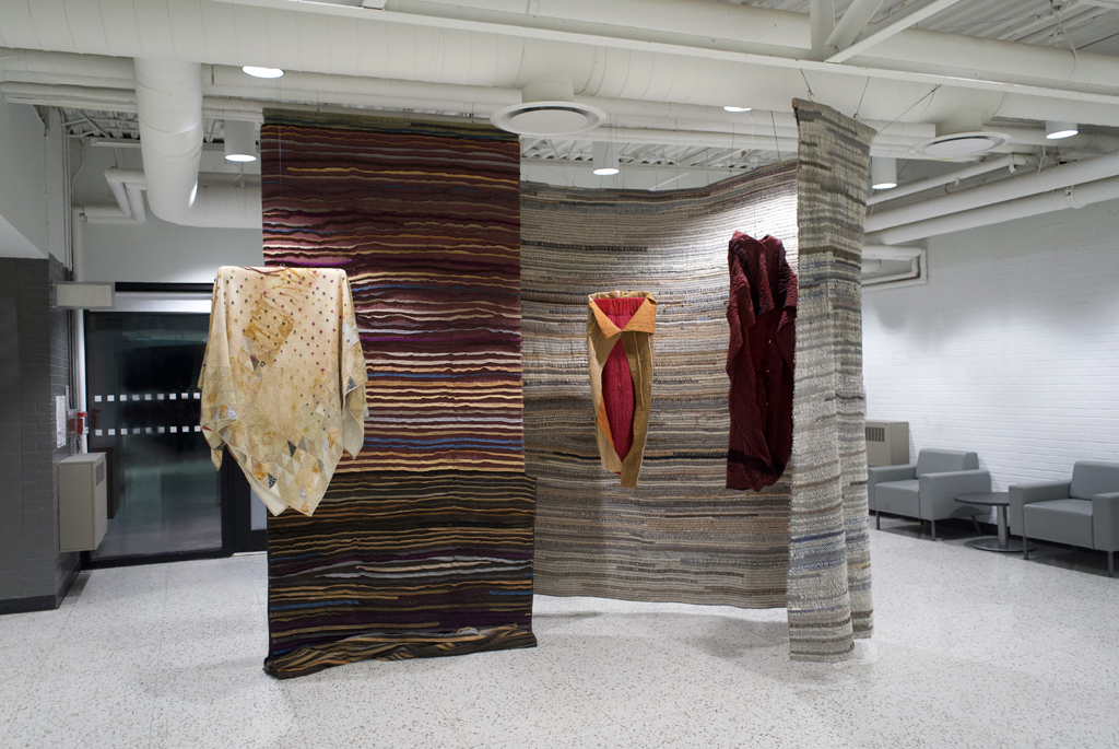 Judith E Martin, Time,  Installations, World of Threads Festival 2023-24.