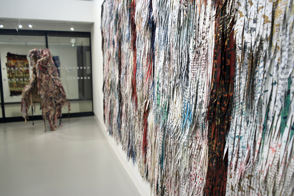Installation view: Amorphous, World of Threads Festival 2023-24.