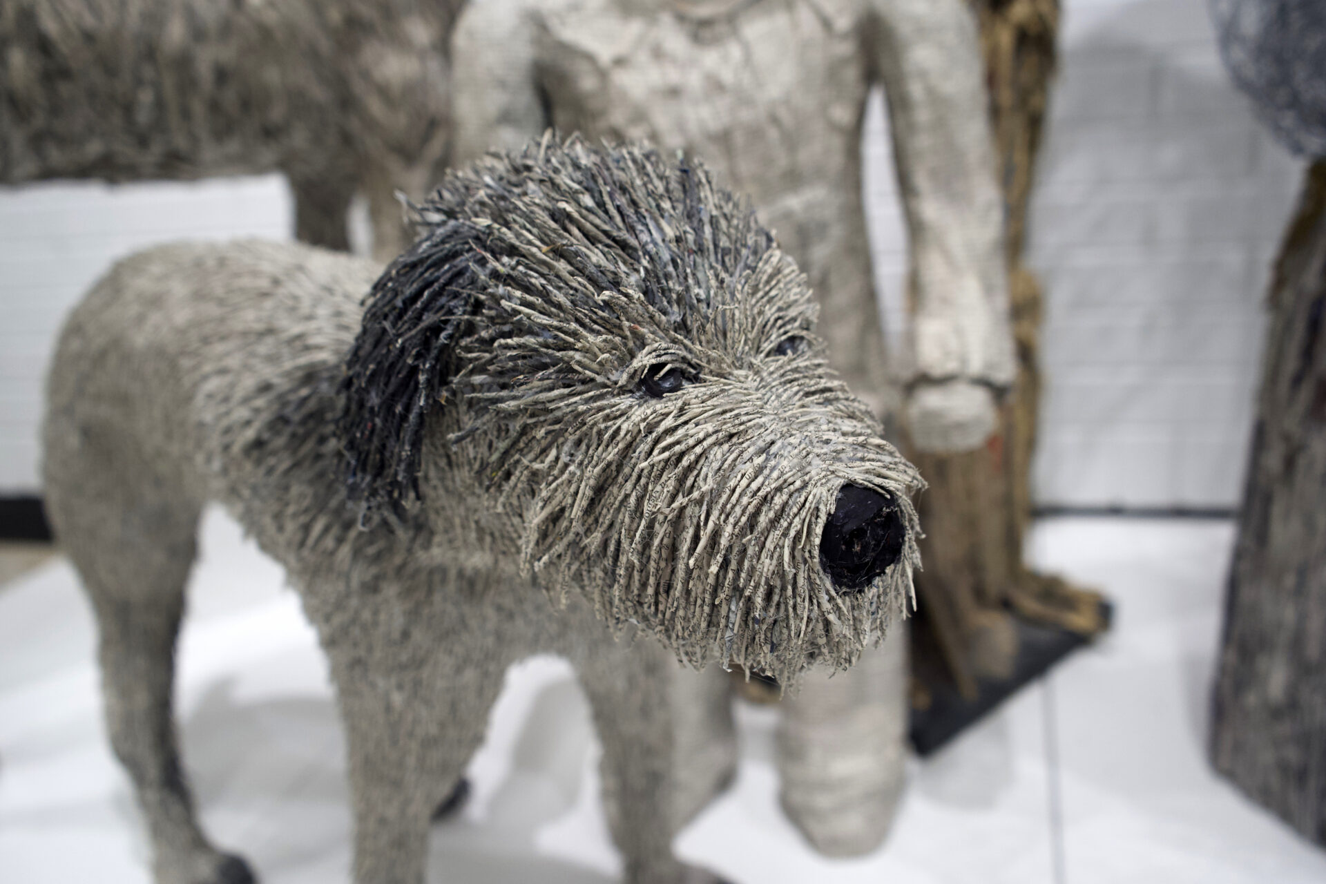 Barbara Cook, Cycles of Life, detail, Installations, World of Threads Festival 2023-24.