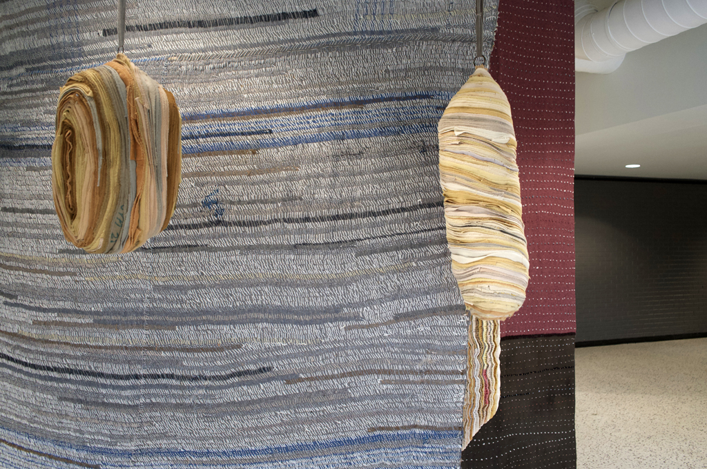 Time, detail, Judy Martin, World of Threads Festival 2023-24.