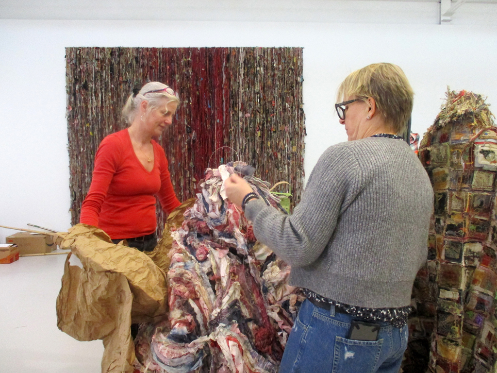 Festival installer Caren.