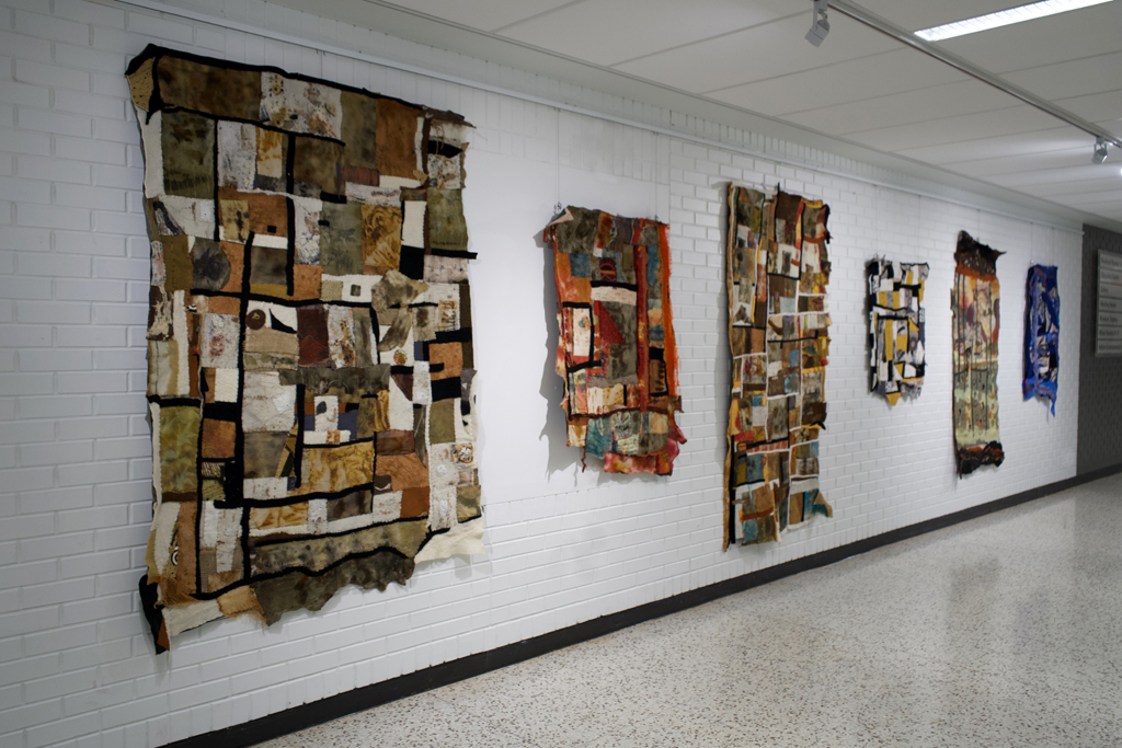 Installation view: Denise Kooperman, Solo Show, World of Threads Festival 2023-24.