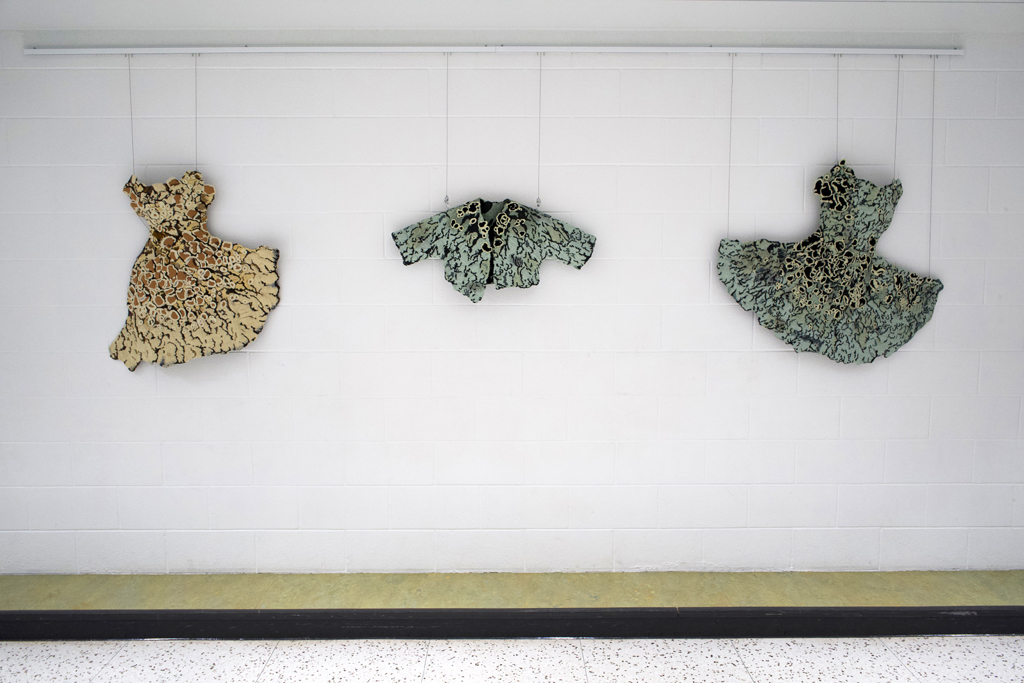 Installation view: George-Ann Bowers, Solo Show, World of Threads Festival 2023-24.