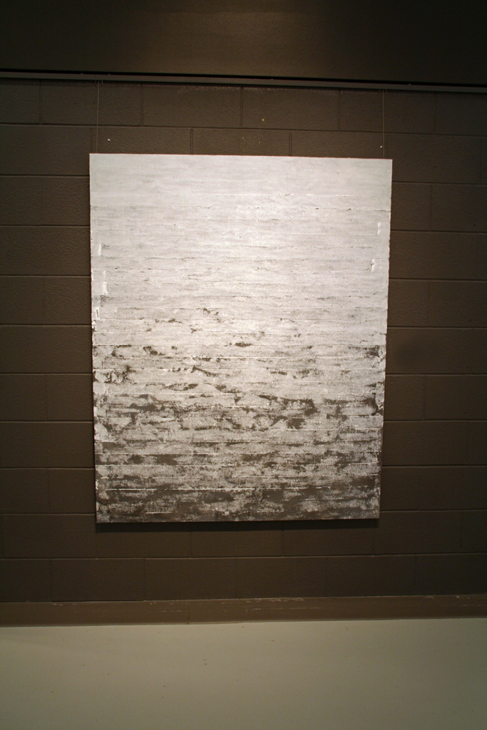 Grey and White Grid,  Natasha Gouveia, The Red and the Black exhibition, World of Threads Festival 2014.