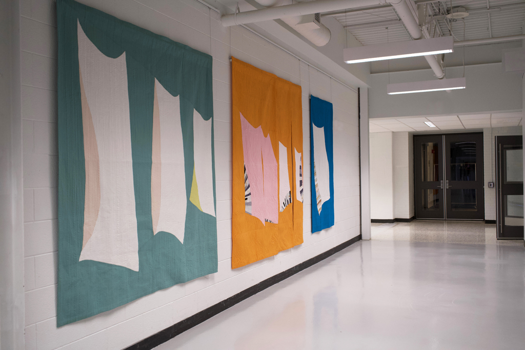 Installation view: Carolyn Murphy, Solo Shows, World of Threads Festival 2023-24.