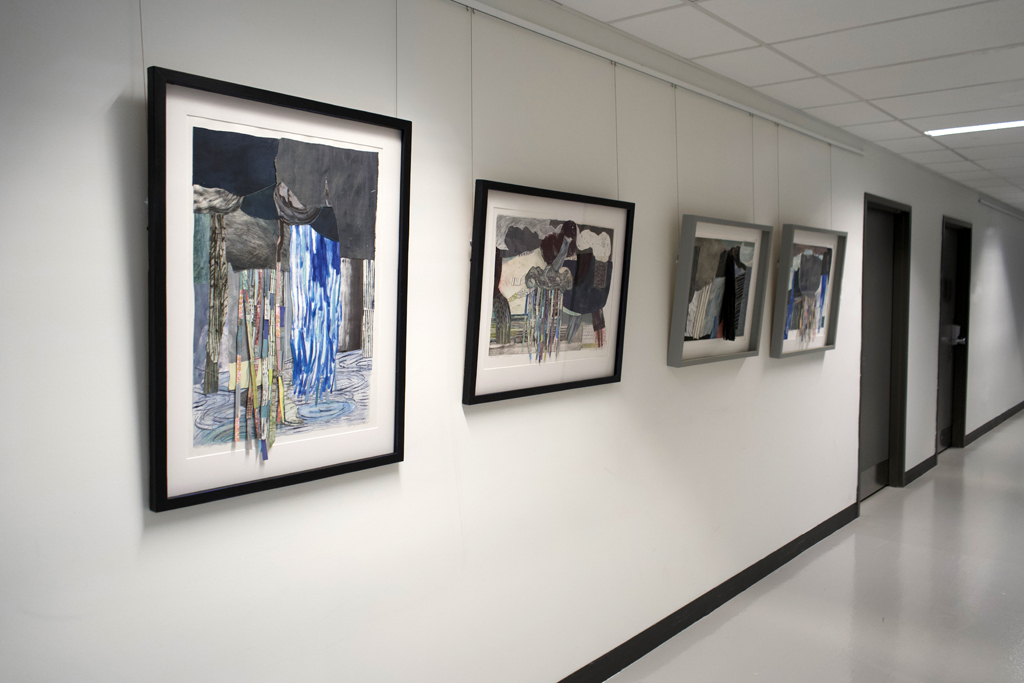 Installation view: Jane LowBeer, Solo Show, World of Threads Festival 2023-24.