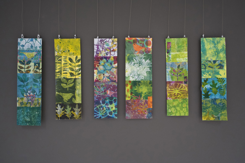 Installation view: Linda VanWyk, Solo Show, World of Threads Festival 2023-24.