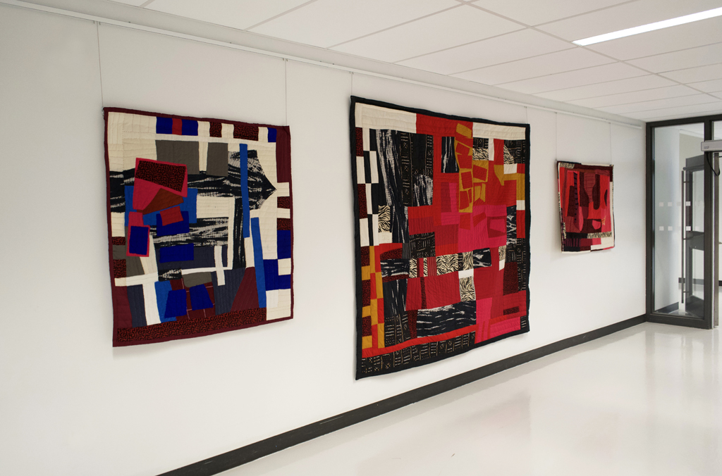 Installation view: Margaret Glew, Solo Shows, World of Threads Festival 2023-24.