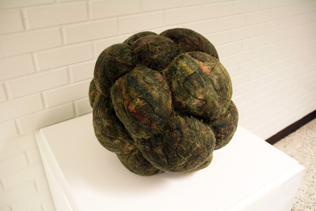 Merce Mitchell, Pod - diatom, Solo Show, World of Threads Festival 2014.