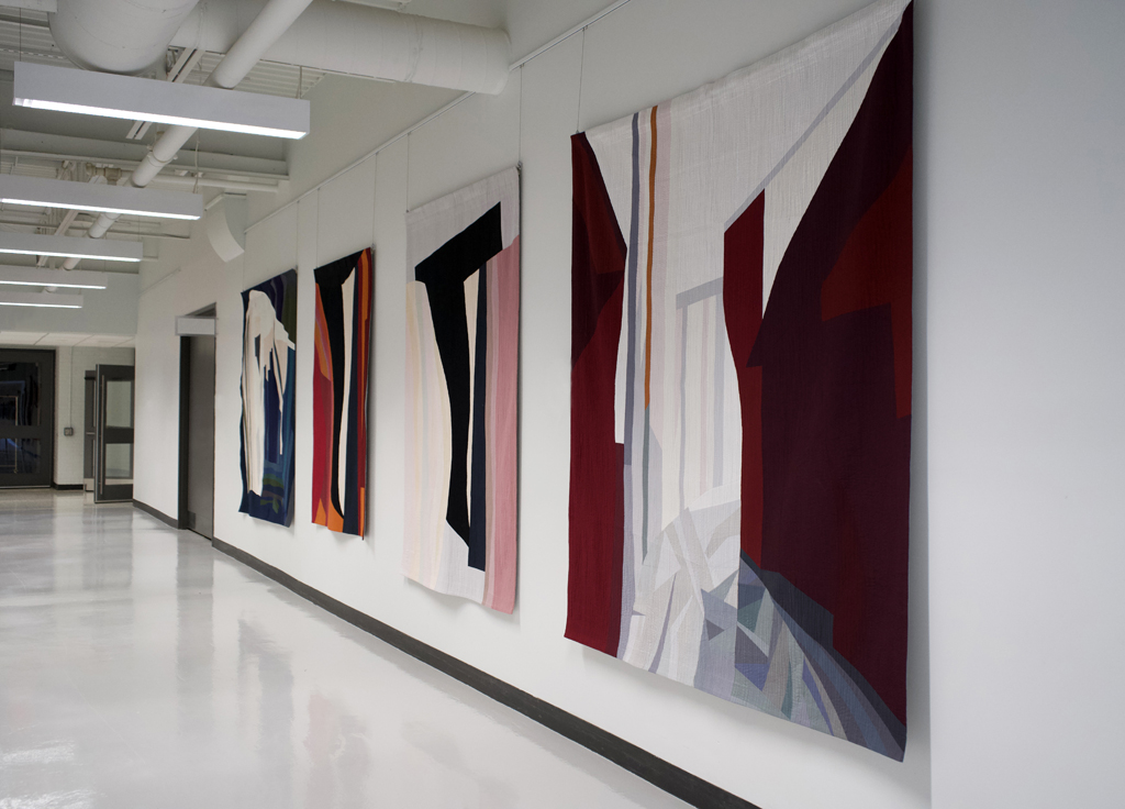 Installation view: Roxanna Kantarjian, Solo Show, World of Threads Festival 2023-24.