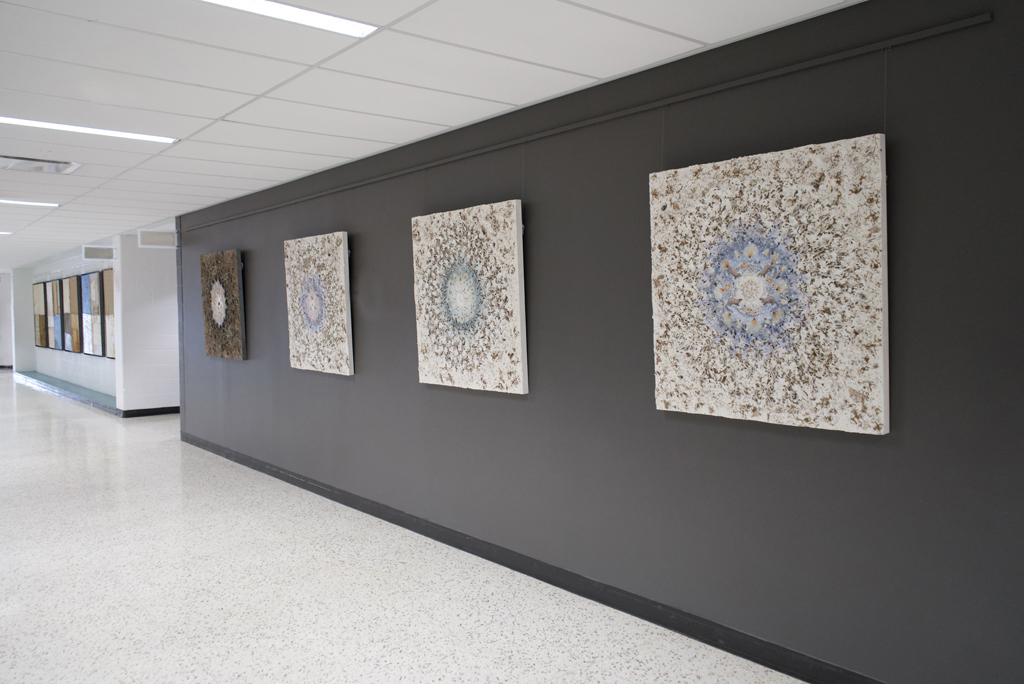 Installation view: Tina Poplawski, Solo Shows, World of Threads Festival 2023-24.