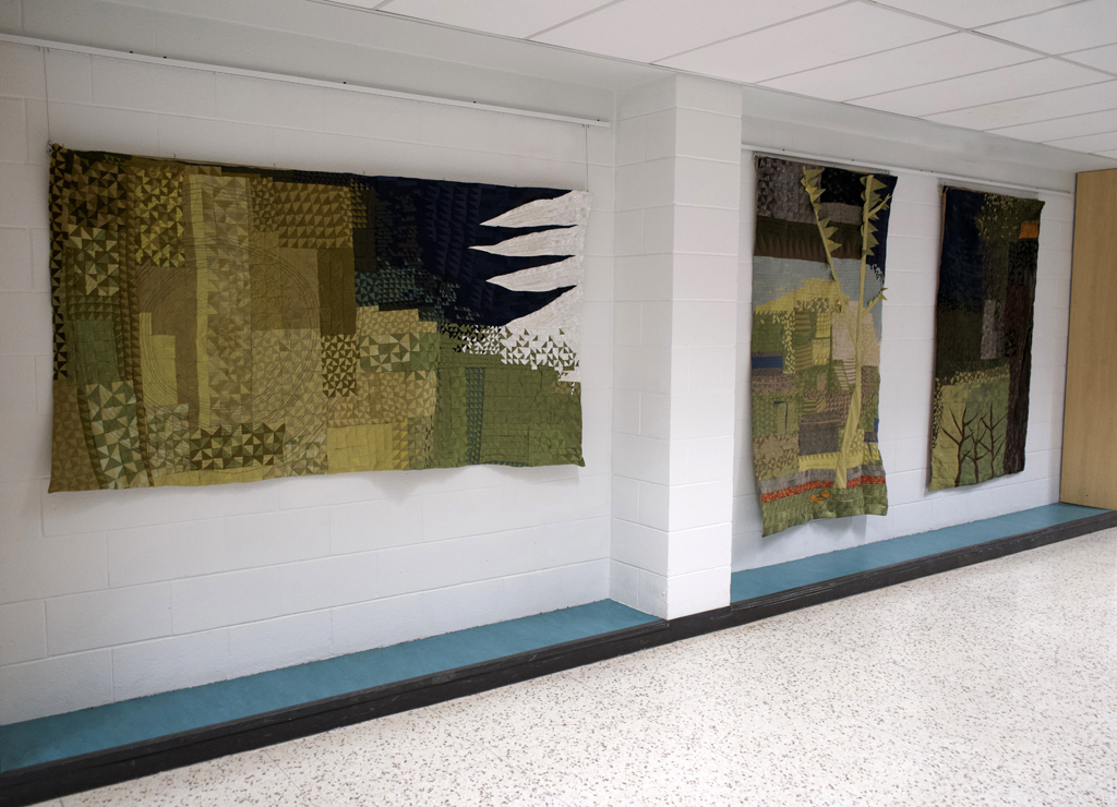 Installation View: Victoria Carley, Solo Show, World of Threads Festival 2023-24.