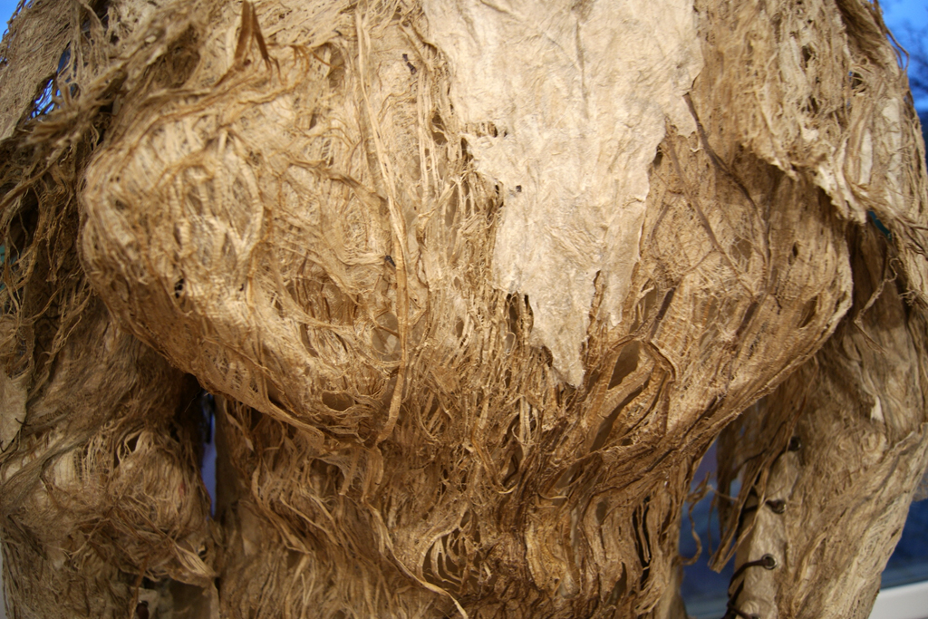 Armour, detail, Leanne Shea Rhem, De rerum natura, World of Threads Festival 2012.