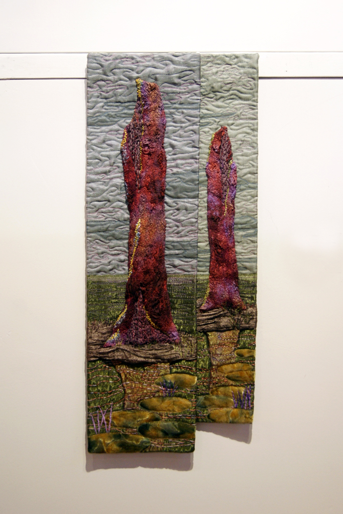 Two Tree Stumps, Phillida Hargreaves, De rerum natura, World of Threads Festival 2012