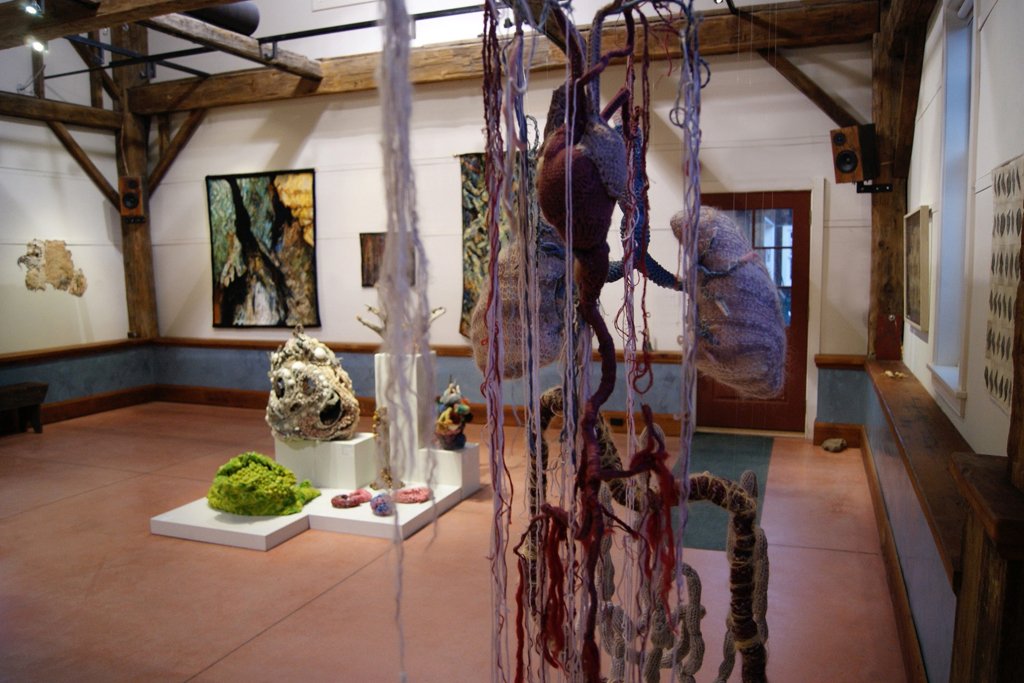 The Anatomical Self, detail, Jillian MacLachlan, De rerum natura, World of Threads Festival 2012