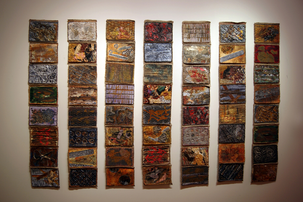 Postcards from the Scrapyard, Joanne Young, De rerum natura, World of Threads Festival 2012.