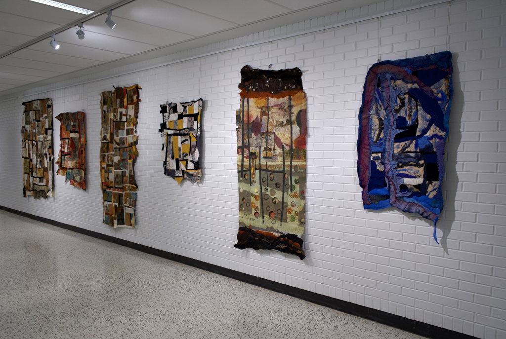 Installation view: Denise Kooperman, Solo Show, World of Threads Festival 2023-24.