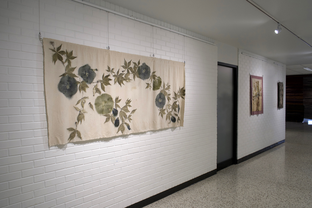 Installation view: Linda Kollofski, Solo Shows, World of Threads Festival 2023-24.
