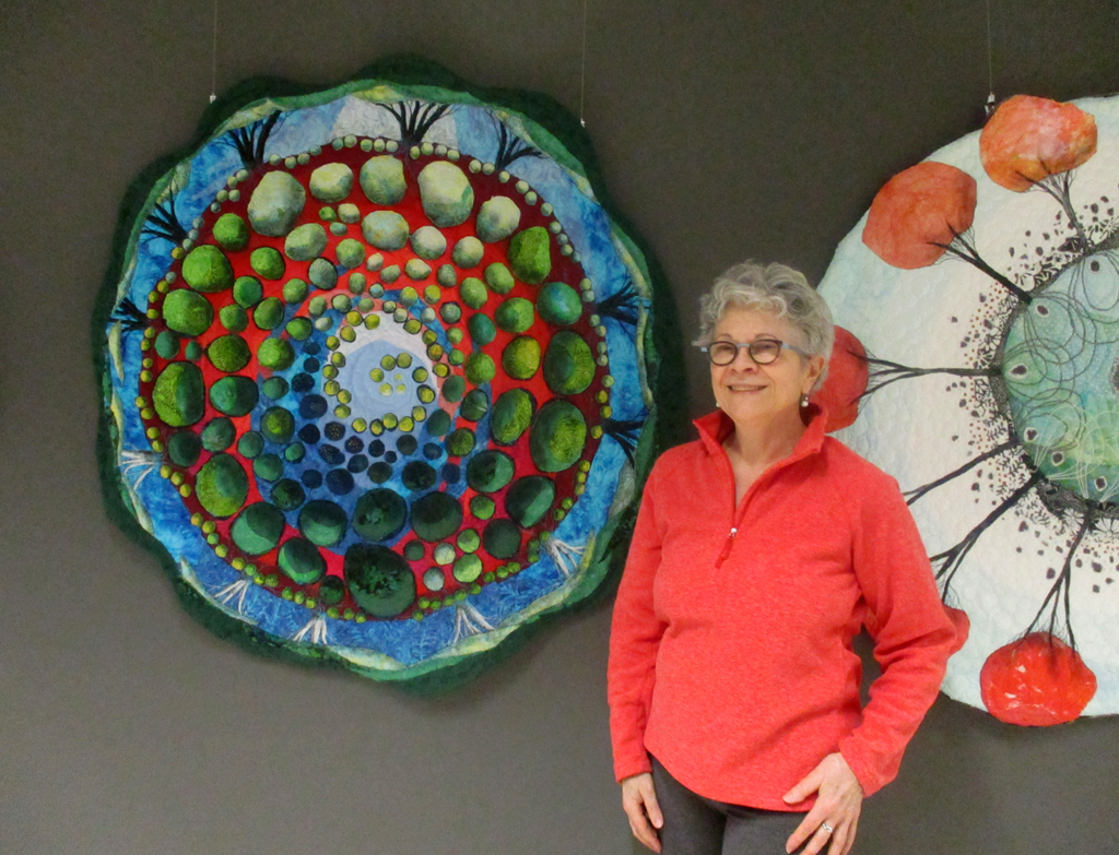 Artist: Lorraine Roy, Solo Shows,  World of Threads Festival 2023-24.