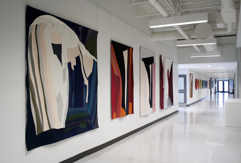 Installation view: Roxanna Kantarjian, Solo Show, World of Threads Festival 2023-24.