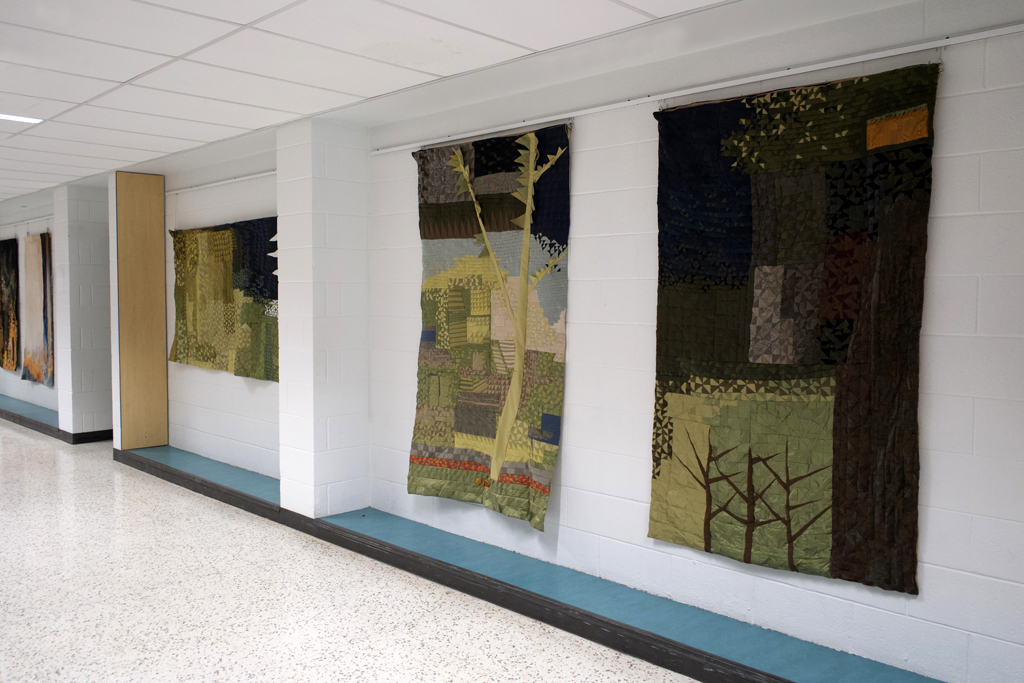 Installation View: Victoria Carley, Solo Show, World of Threads Festival 2023-24.