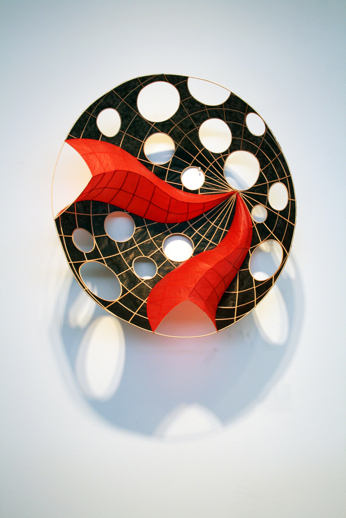Wave 3, Xiaojing Yan, The Red and the Black exhibition, World of Threads Festival 2014.