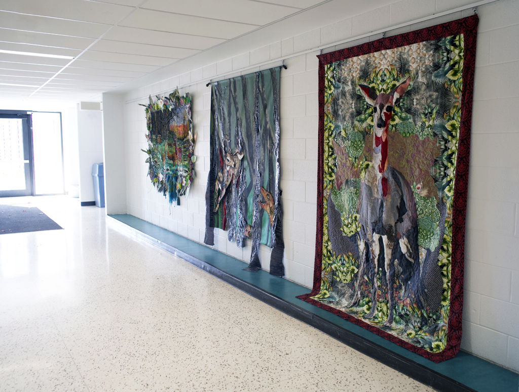 Installation view: Leisa Rich, Solo Shows, World of Threads Festival 2023-24.