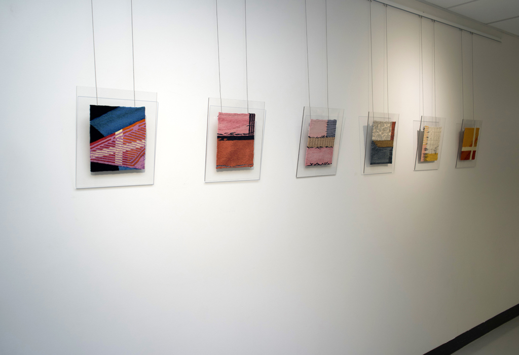 Installation view: Mary Lane, Solo Show, World of Threads Festival 2023-24.